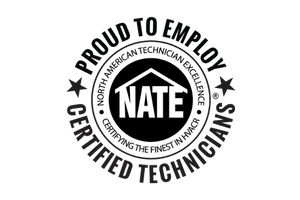 NATE certified ac repair techs in Evansville